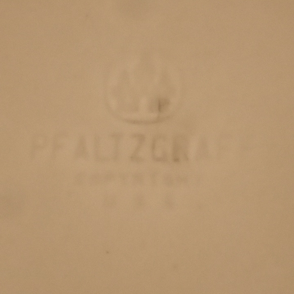 VTG- Pfaltzgraff Silver Heirloom 11 Saucers - Picture 6 of 10